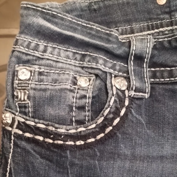 Miss Me Women's Blue Jeans - Picture 5 of 8